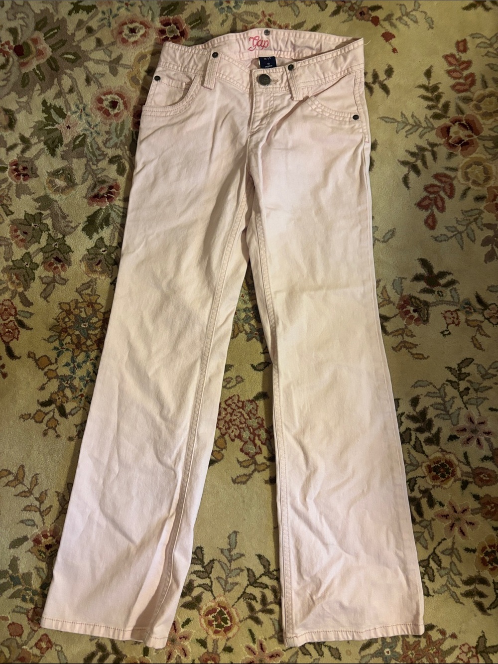GAP Girls Pale Pink Regular Jeans